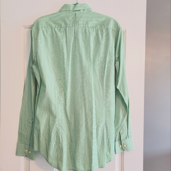 Banana Republic Soft Wash Slim fit men's long sleeve dress shirt - Picture 2 of 4